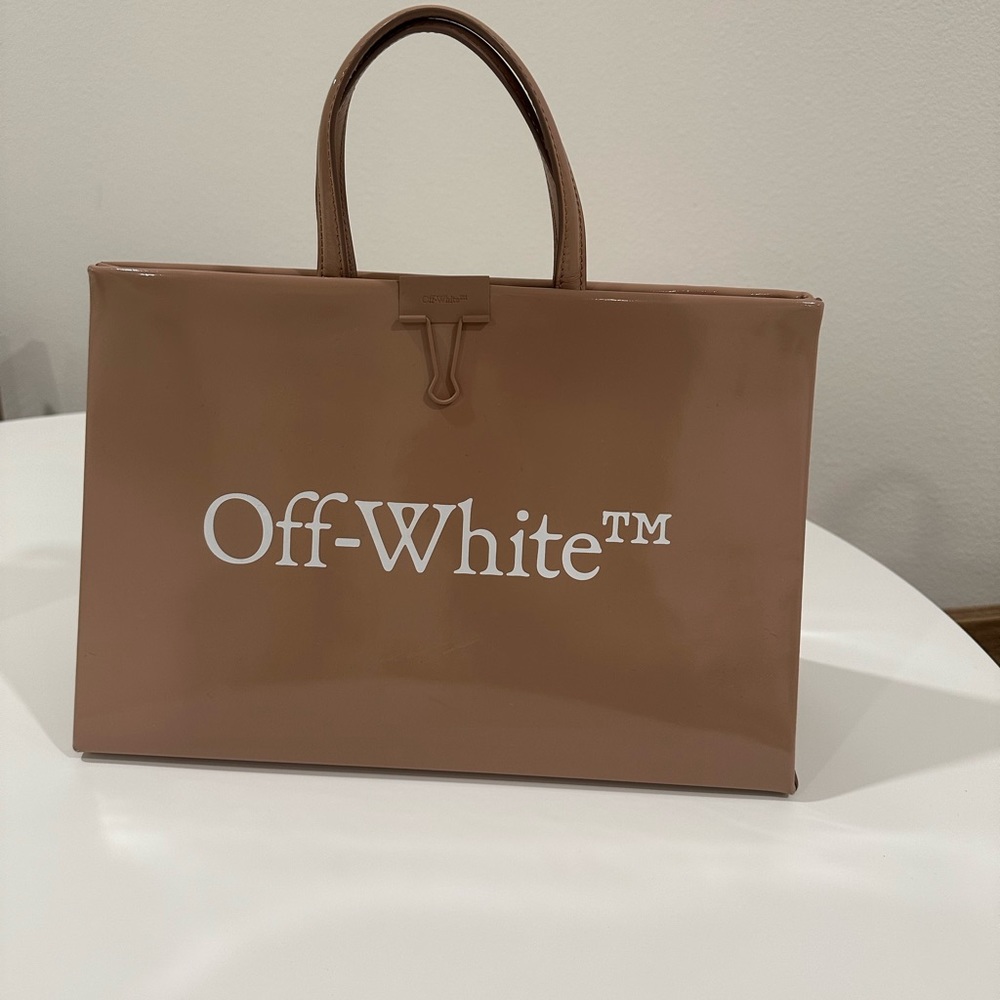 *RARE* Off-White Nude Tote